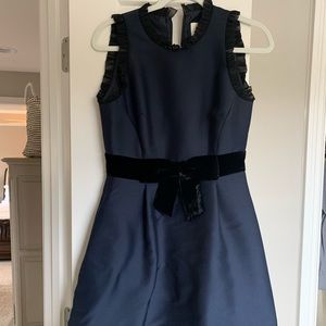 Kate Spade satin/sateen/velvet dress